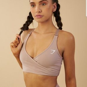 Gymshark crisscrossed sports bra